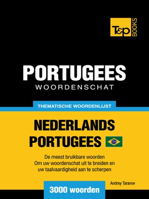 cover image of Thematische Woordenschat Nederlands-Braziliaans Portugees